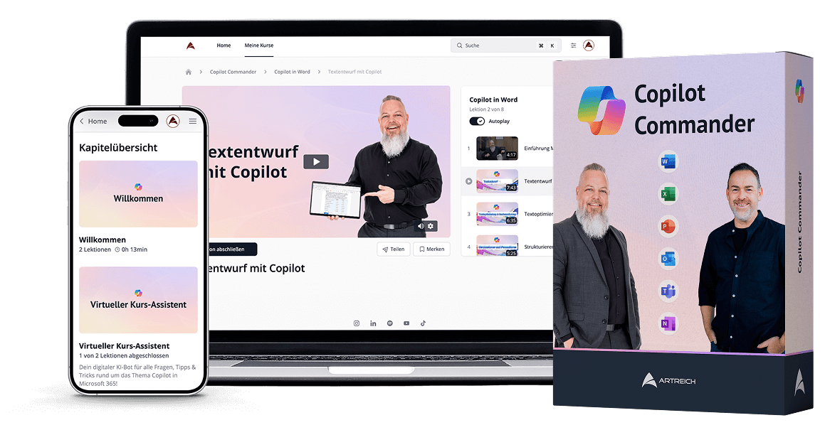 Microsoft 365 Copilot Commander Onlinekurs