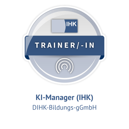 DIHK- KI-Manager Zertifikat Künstliche Intelligenz